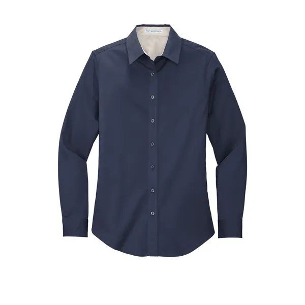 Port Authority Women's Long Sleeve Easy Care Shirt. - Port Authority Women's Long Sleeve Easy Care Shirt. - Image 28 of 84