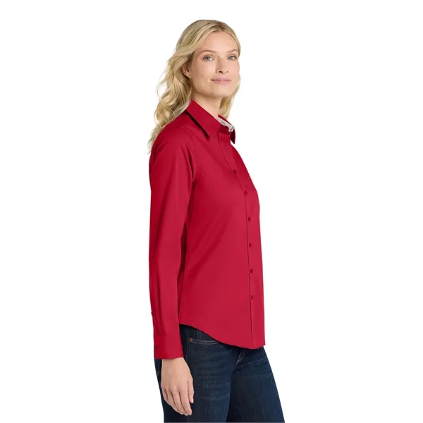 Port Authority Women's Long Sleeve Easy Care Shirt. - Port Authority Women's Long Sleeve Easy Care Shirt. - Image 32 of 84