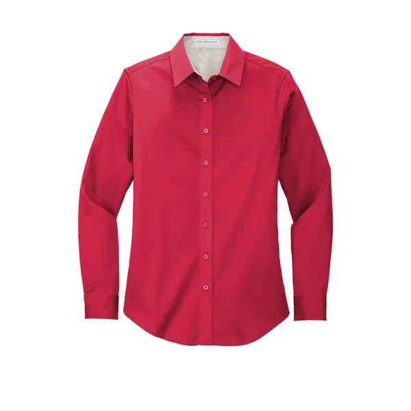 Port Authority Women's Long Sleeve Easy Care Shirt. - Port Authority Women's Long Sleeve Easy Care Shirt. - Image 33 of 84