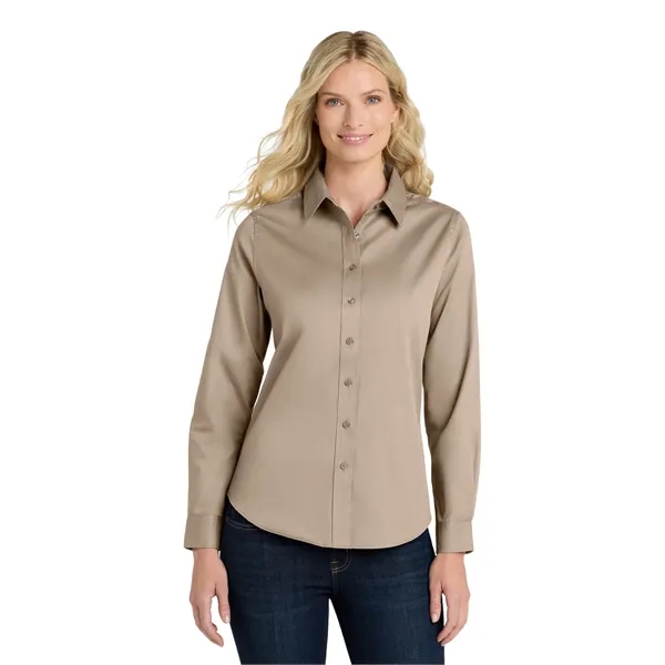 Port Authority Women's Long Sleeve Easy Care Shirt. - Port Authority Women's Long Sleeve Easy Care Shirt. - Image 45 of 84