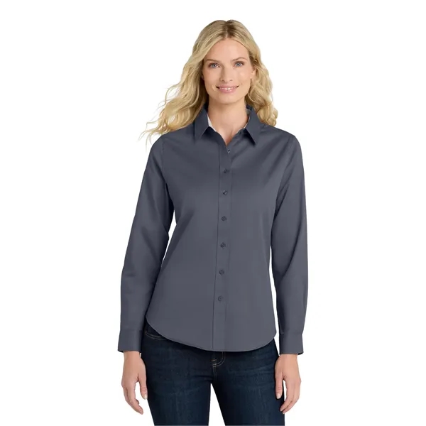 Port Authority Women's Long Sleeve Easy Care Shirt. - Port Authority Women's Long Sleeve Easy Care Shirt. - Image 50 of 84