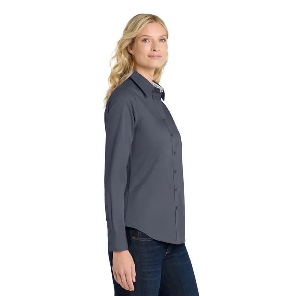 Port Authority Women's Long Sleeve Easy Care Shirt. - Port Authority Women's Long Sleeve Easy Care Shirt. - Image 52 of 84