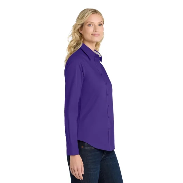 Port Authority Women's Long Sleeve Easy Care Shirt. - Port Authority Women's Long Sleeve Easy Care Shirt. - Image 60 of 84