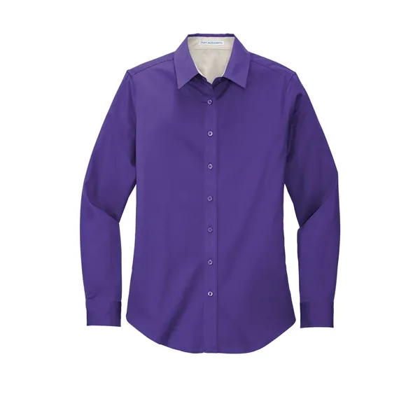 Port Authority Women's Long Sleeve Easy Care Shirt. - Port Authority Women's Long Sleeve Easy Care Shirt. - Image 61 of 84