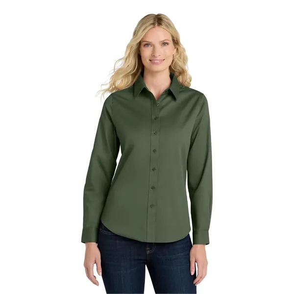 Port Authority Women's Long Sleeve Easy Care Shirt. - Port Authority Women's Long Sleeve Easy Care Shirt. - Image 63 of 84
