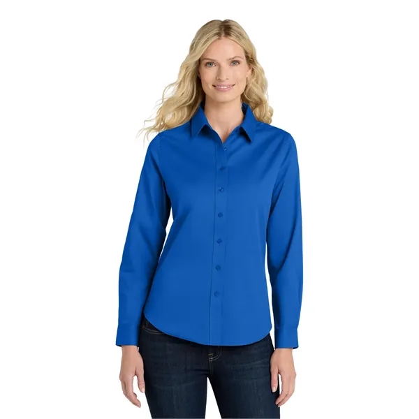 Port Authority Women's Long Sleeve Easy Care Shirt. - Port Authority Women's Long Sleeve Easy Care Shirt. - Image 78 of 84