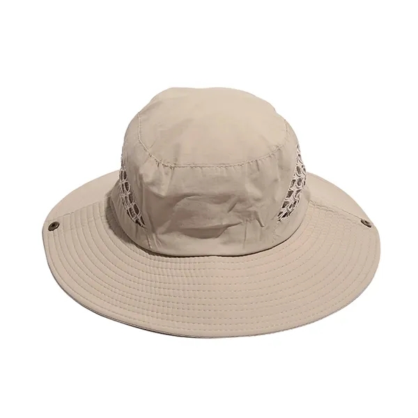 Meshed Cowboy Fisherman Dual Style Bucket Hat - Meshed Cowboy Fisherman Dual Style Bucket Hat - Image 11 of 11