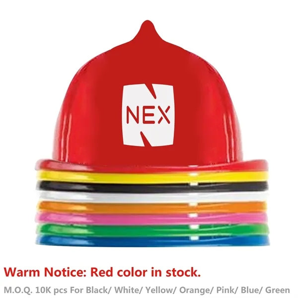 Stock Children Plastic Firefighter Helmet Hat - Stock Children Plastic Firefighter Helmet Hat - Image 1 of 9
