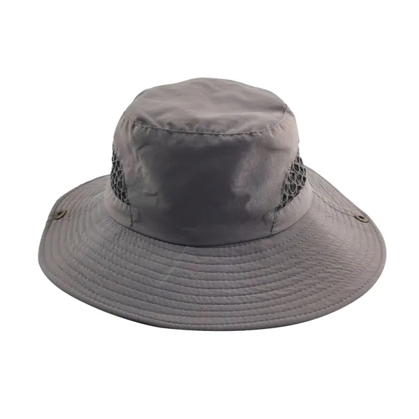Meshed Cowboy Fisherman Dual Style Bucket Hat - Meshed Cowboy Fisherman Dual Style Bucket Hat - Image 3 of 11