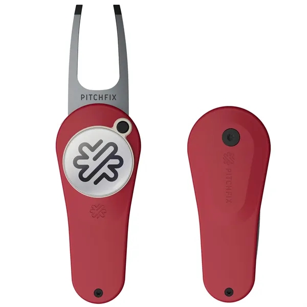 Pitchfix Original Golf Divot Tool with Ball Marker - Pitchfix Original Golf Divot Tool with Ball Marker - Image 1 of 8