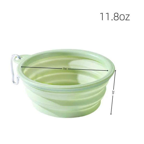 Collapsible Foldable Travel Dog Bowls Portable - Collapsible Foldable Travel Dog Bowls Portable - Image 4 of 4