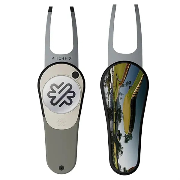 Pitchfix XL Golf Divot Tool with Ball Marker - Pitchfix XL Golf Divot Tool with Ball Marker - Image 3 of 17