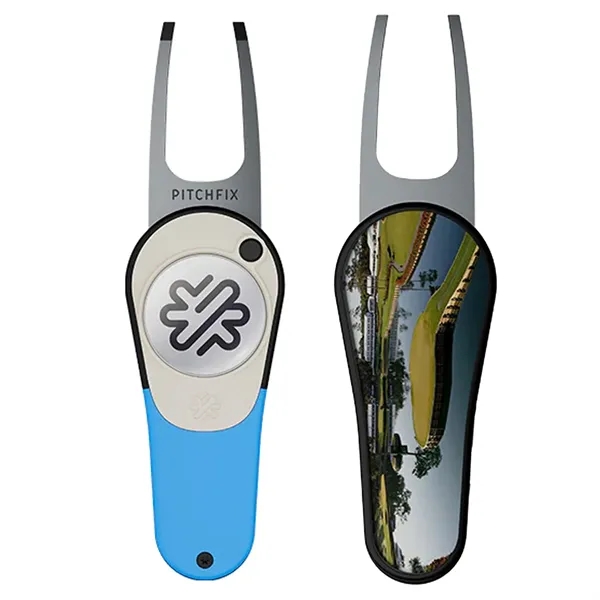 Pitchfix XL Golf Divot Tool with Ball Marker - Pitchfix XL Golf Divot Tool with Ball Marker - Image 4 of 17