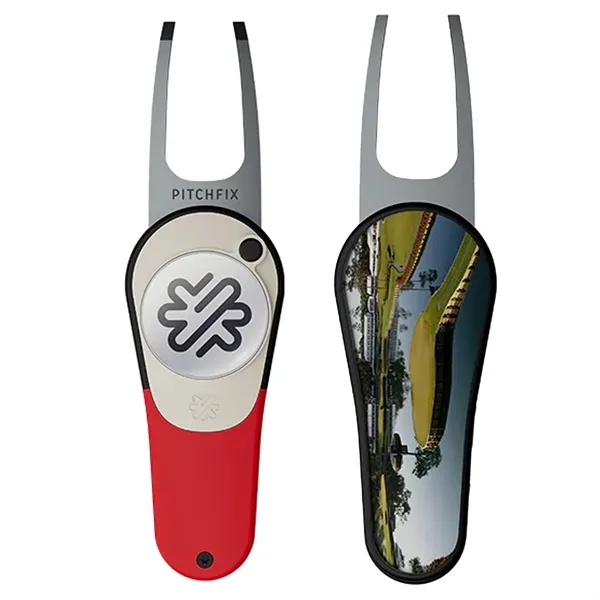 Pitchfix XL Golf Divot Tool with Ball Marker - Pitchfix XL Golf Divot Tool with Ball Marker - Image 5 of 17