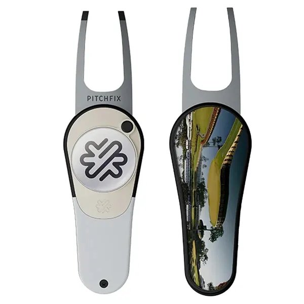 Pitchfix XL Golf Divot Tool with Ball Marker - Pitchfix XL Golf Divot Tool with Ball Marker - Image 6 of 17