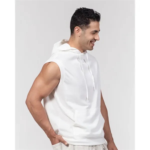 Men's All-Over Print Premium Heavyweight Sleeveless Hoodie - Men's All-Over Print Premium Heavyweight Sleeveless Hoodie - Image 3 of 13