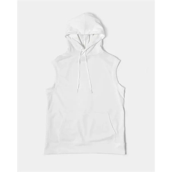 Men's All-Over Print Premium Heavyweight Sleeveless Hoodie - Men's All-Over Print Premium Heavyweight Sleeveless Hoodie - Image 5 of 13