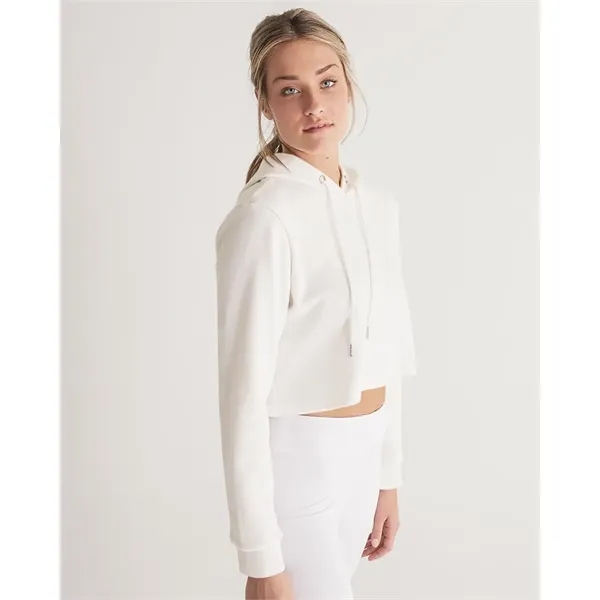 Women's All-Over Print Long Cropped Hoodie - Women's All-Over Print Long Cropped Hoodie - Image 1 of 15