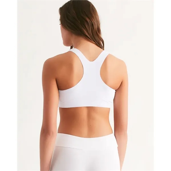 Women's All-Over Print Long Seamless Sports Bra - Women's All-Over Print Long Seamless Sports Bra - Image 1 of 9