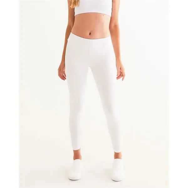 Women's All-Over Print Long Yoga Pants - Women's All-Over Print Long Yoga Pants - Image 4 of 11