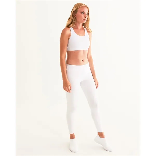 Women's All-Over Print Long Yoga Pants - Women's All-Over Print Long Yoga Pants - Image 2 of 11