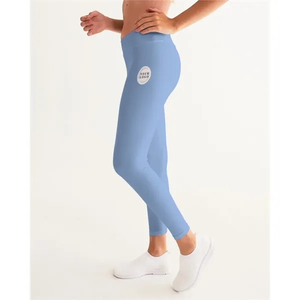 Women's All-Over Print Long Yoga Pants - Women's All-Over Print Long Yoga Pants - Image 9 of 11