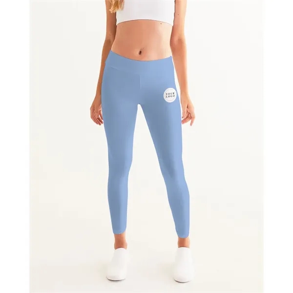 Women's All-Over Print Long Yoga Pants - Women's All-Over Print Long Yoga Pants - Image 6 of 11