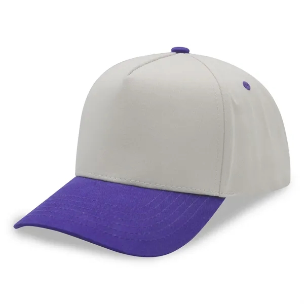 5 Panels 2Tone Snapback Cap - 5 Panels 2Tone Snapback Cap - Image 37 of 69