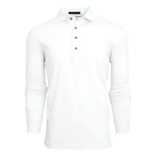 Greyson Men's Omaha Long Sleeve Polo - Greyson Men's Omaha Long Sleeve Polo - Image 2 of 2