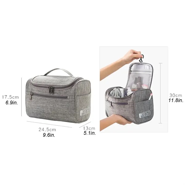 Large Capacity Toiletry Bag For Business Trips And Travels - Large Capacity Toiletry Bag For Business Trips And Travels - Image 1 of 8