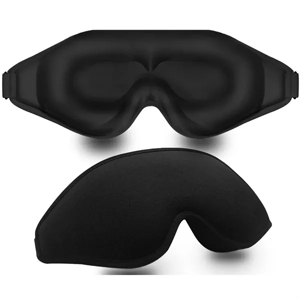 Airline Travel 3D Stereo Blackout Eye Mask For Sleep - Airline Travel 3D Stereo Blackout Eye Mask For Sleep - Image 4 of 5