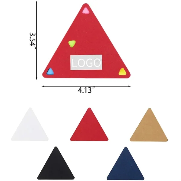 Triangle Shape 4 Color Sticky Note - Triangle Shape 4 Color Sticky Note - Image 0 of 1