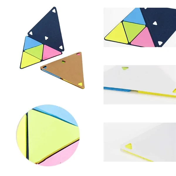 Triangle Shape 4 Color Sticky Note - Triangle Shape 4 Color Sticky Note - Image 1 of 1