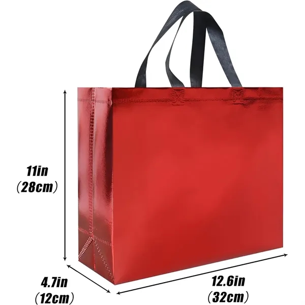Reusable Iridescent Gift Bags Glossy Tote - Reusable Iridescent Gift Bags Glossy Tote - Image 1 of 6