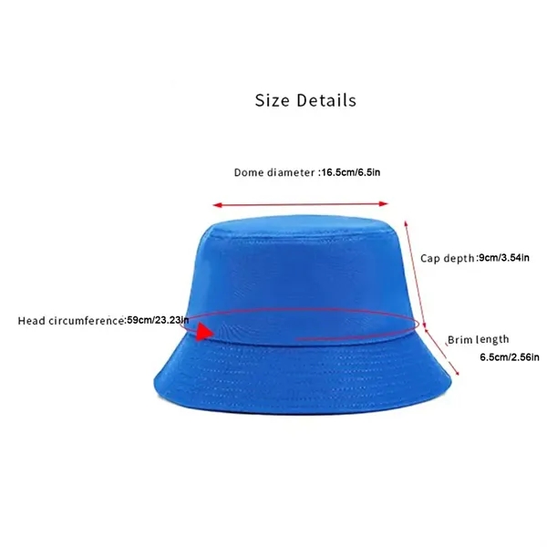 Cotton Bucket Hat - Cotton Bucket Hat - Image 1 of 2