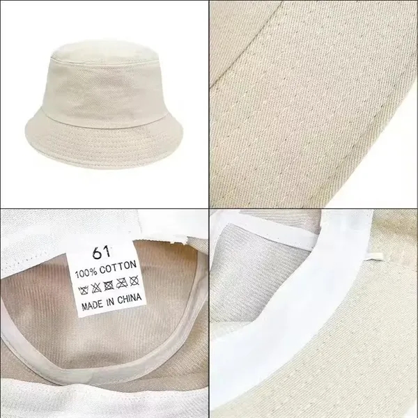 Cotton Bucket Hat - Cotton Bucket Hat - Image 2 of 2