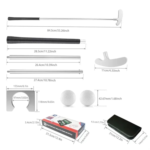 Portable Golf Putter Set Kit - Portable Golf Putter Set Kit - Image 1 of 4