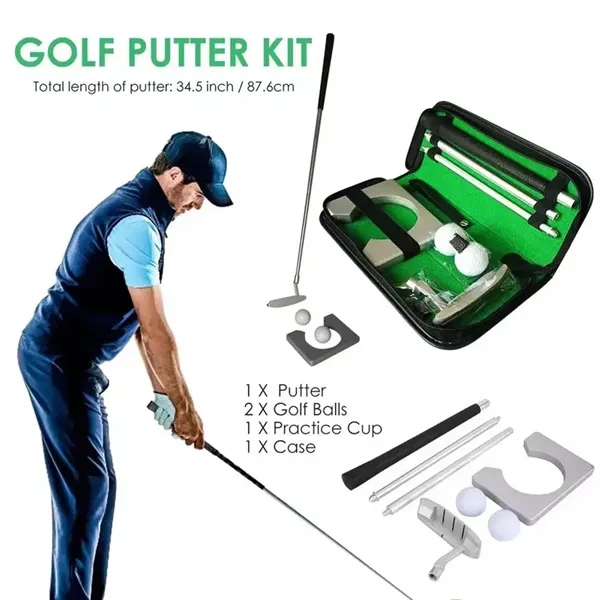 Portable Golf Putter Set Kit - Portable Golf Putter Set Kit - Image 2 of 4
