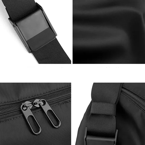 Personalized Fashion Waterproof Gym Bag - Personalized Fashion Waterproof Gym Bag - Image 1 of 1