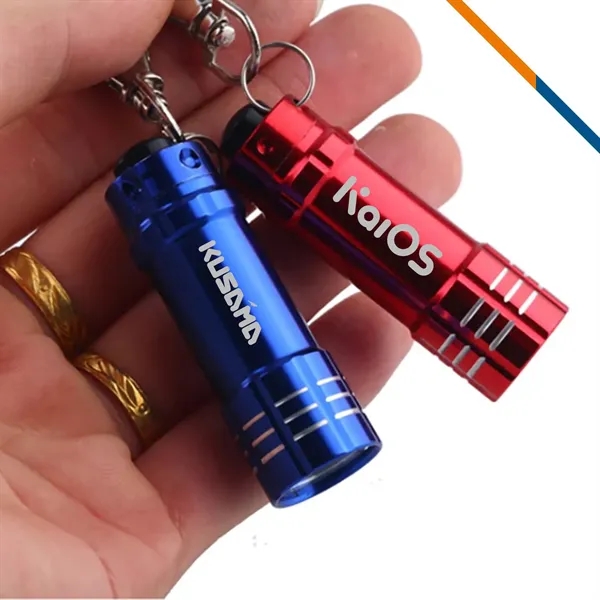 Thunder Aluminum Key Chain LED Flashlight - Thunder Aluminum Key Chain LED Flashlight - Image 1 of 6