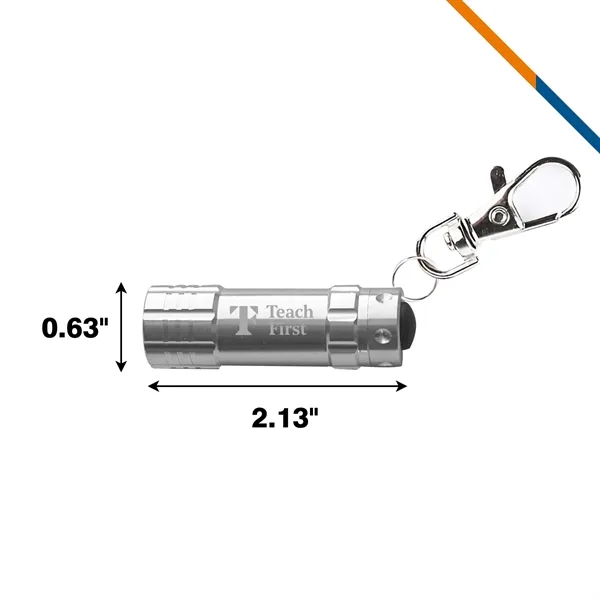 Thunder Aluminum Key Chain LED Flashlight - Thunder Aluminum Key Chain LED Flashlight - Image 2 of 6