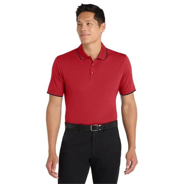 Port Authority Dry Zone UV Micro-Mesh Tipped Polo. - Port Authority Dry Zone UV Micro-Mesh Tipped Polo. - Image 9 of 19