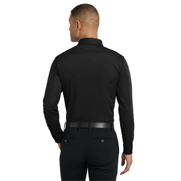 Port Authority Dimension Knit Dress Shirt. - Port Authority Dimension Knit Dress Shirt. - Image 6 of 19