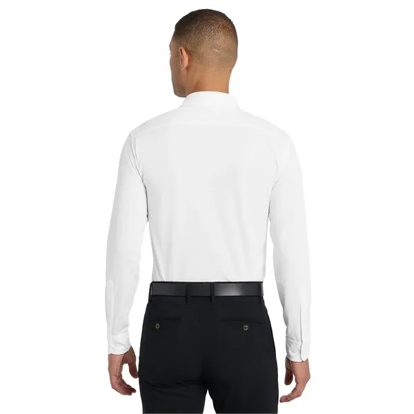 Port Authority Dimension Knit Dress Shirt. - Port Authority Dimension Knit Dress Shirt. - Image 16 of 19