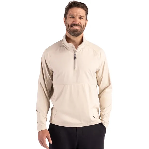 Cutter & Buck Adapt Eco Knit Hybrid Recycled Mens Quarter... - Cutter & Buck Adapt Eco Knit Hybrid Recycled Mens Quarter... - Image 30 of 31