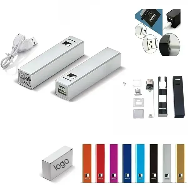 USB Cable Quick Charge Mini 2600 Mah Power Banks - USB Cable Quick Charge Mini 2600 Mah Power Banks - Image 0 of 4