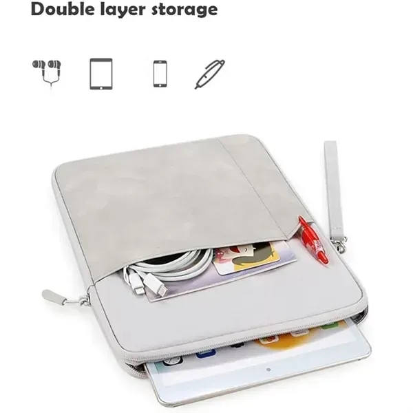 Simple Computer iPad tablet Bag PU Leather MultiSize - Simple Computer iPad tablet Bag PU Leather MultiSize - Image 3 of 4