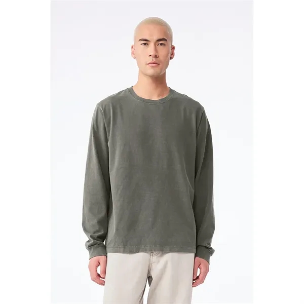 Bella+Canvas Unisex Heavywight Garment Dye Long Sleeve Tee - Bella+Canvas Unisex Heavywight Garment Dye Long Sleeve Tee - Image 10 of 45
