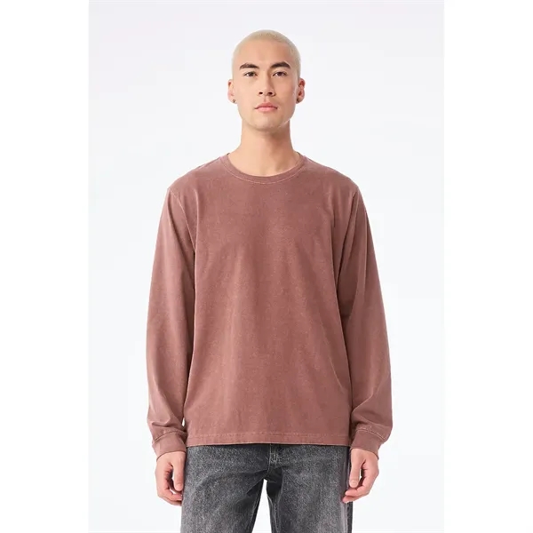 Bella+Canvas Unisex Heavywight Garment Dye Long Sleeve Tee - Bella+Canvas Unisex Heavywight Garment Dye Long Sleeve Tee - Image 15 of 45