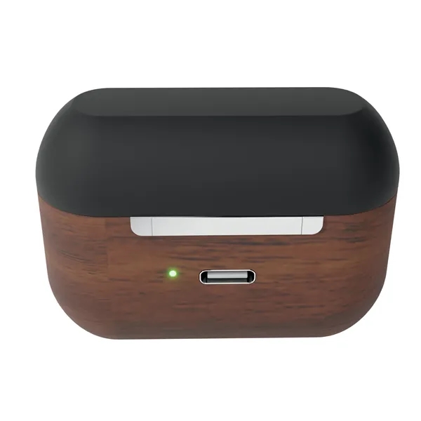 SCX Innovative Design™ Walnut Wood Wireless Earbuds and C... - SCX Innovative Design™ Walnut Wood Wireless Earbuds and C... - Image 2 of 2